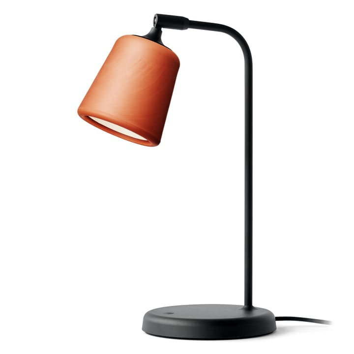 Material bordlampe - Terracotta - New Works