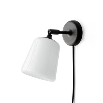 Material vegglampe - White opal glass - New Works