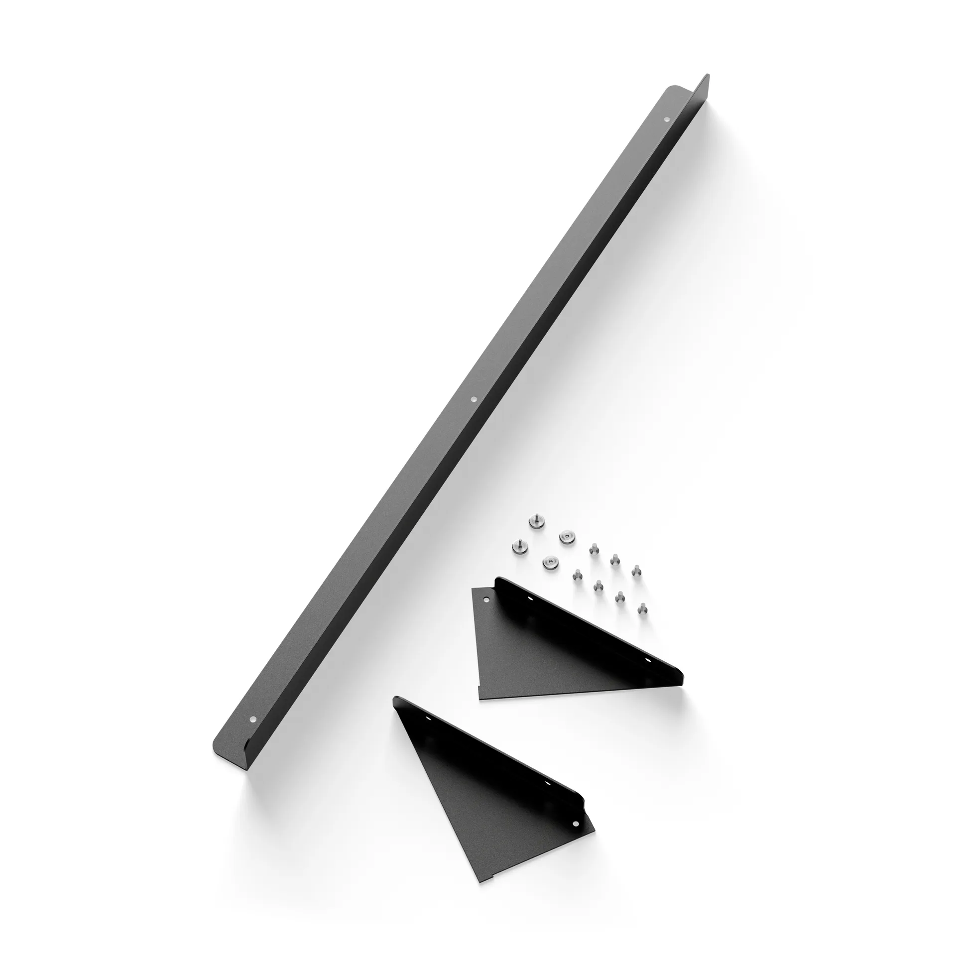 New Works konsoll magasinhylle 3 deler, Sort New Works