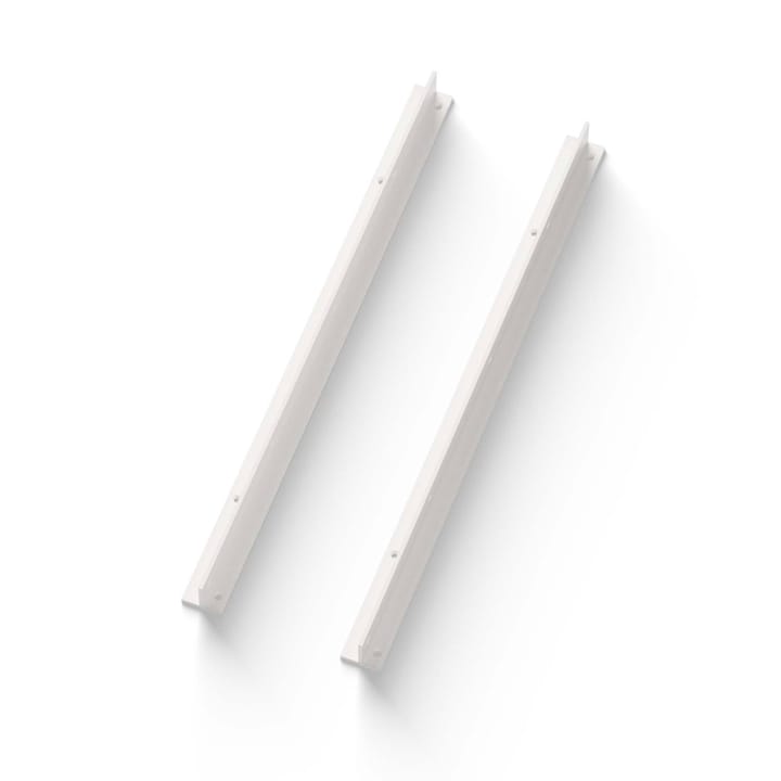New Works veggskinne 45 cm 2-pakning - Hvit - New Works