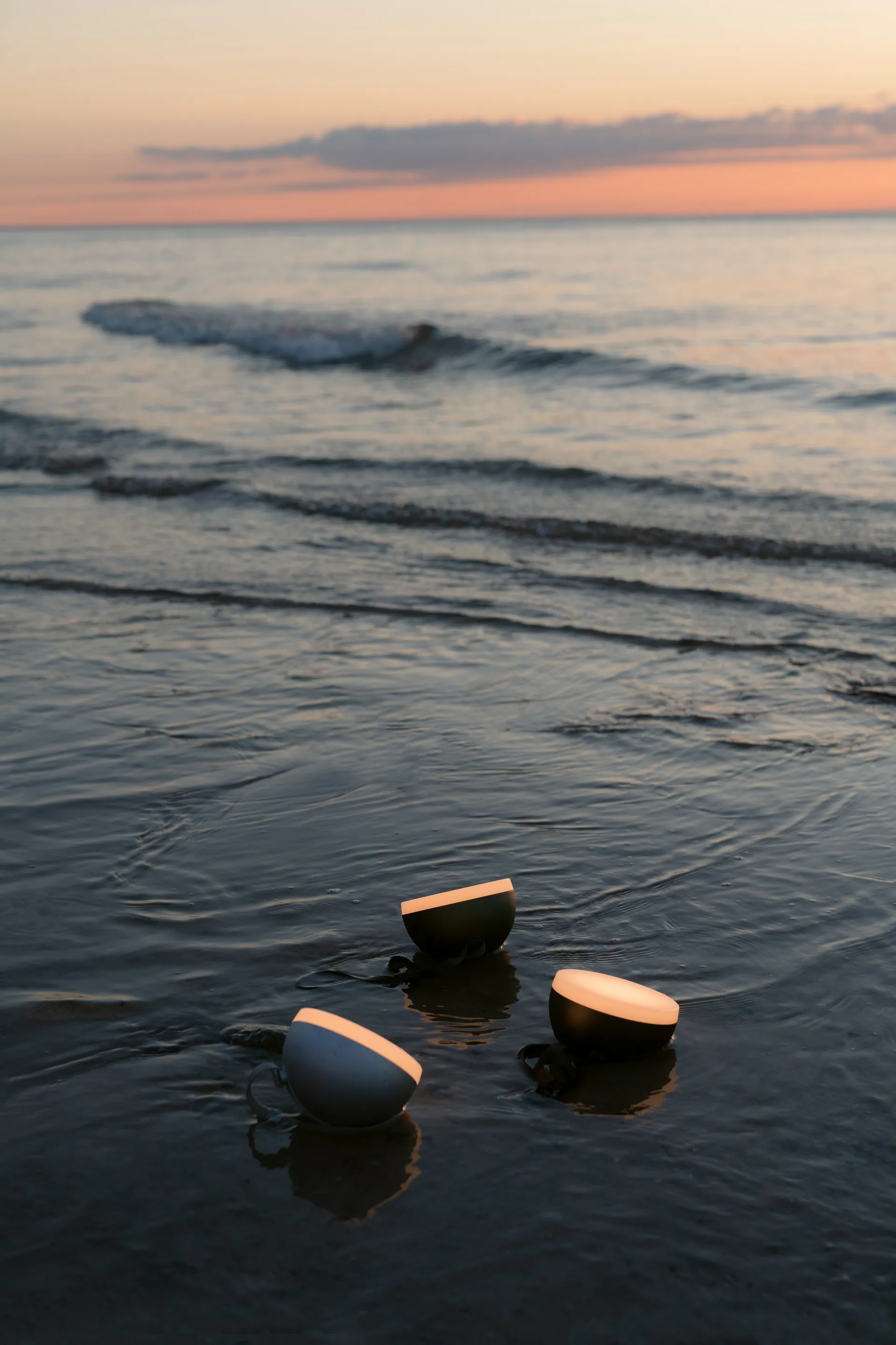 Sphere bærbar lampe, Dark bronze New Works