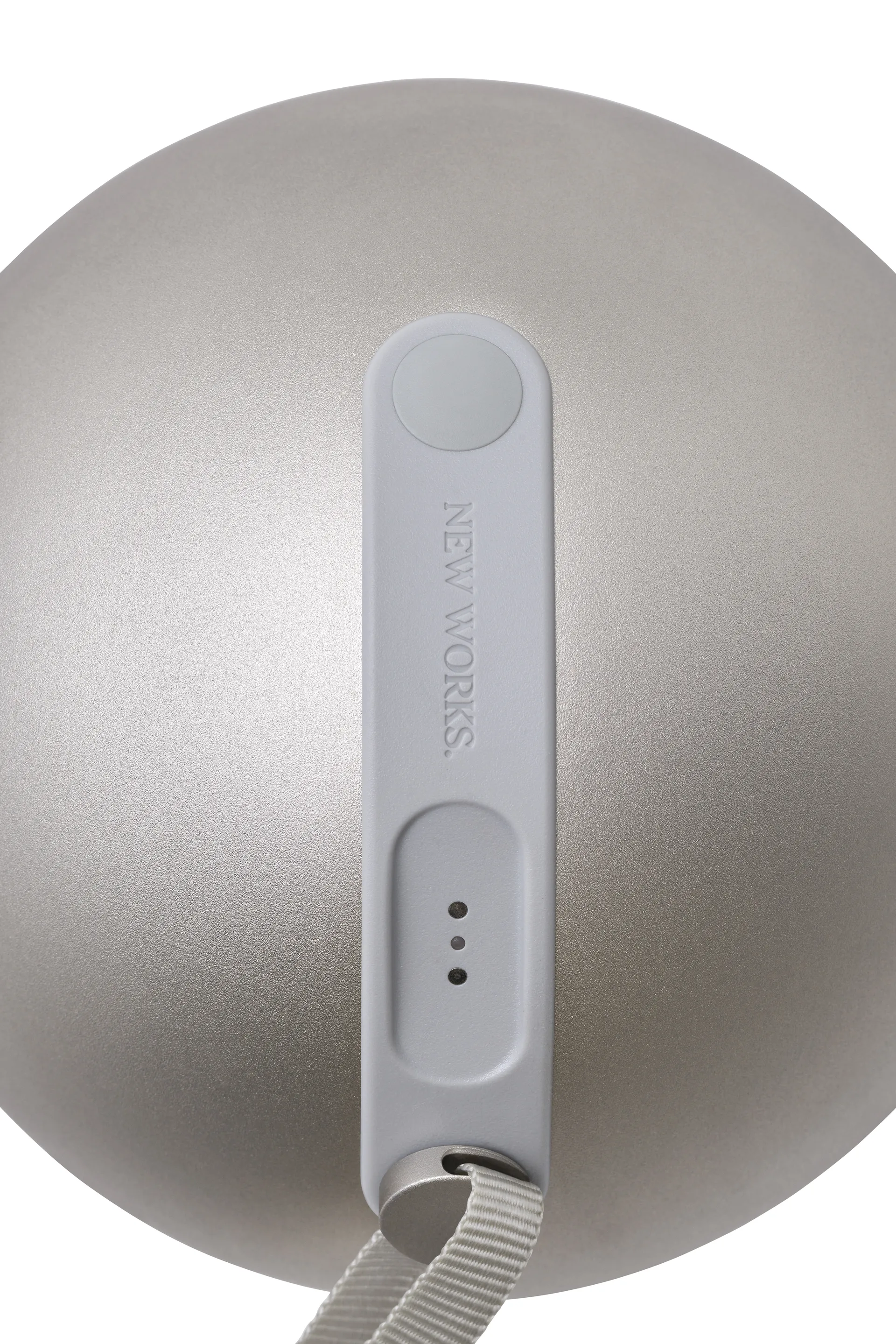 Sphere bærbar lampe, Warm grey New Works