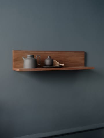 Tana vegghylle 75 cm - Valnøtt - New Works