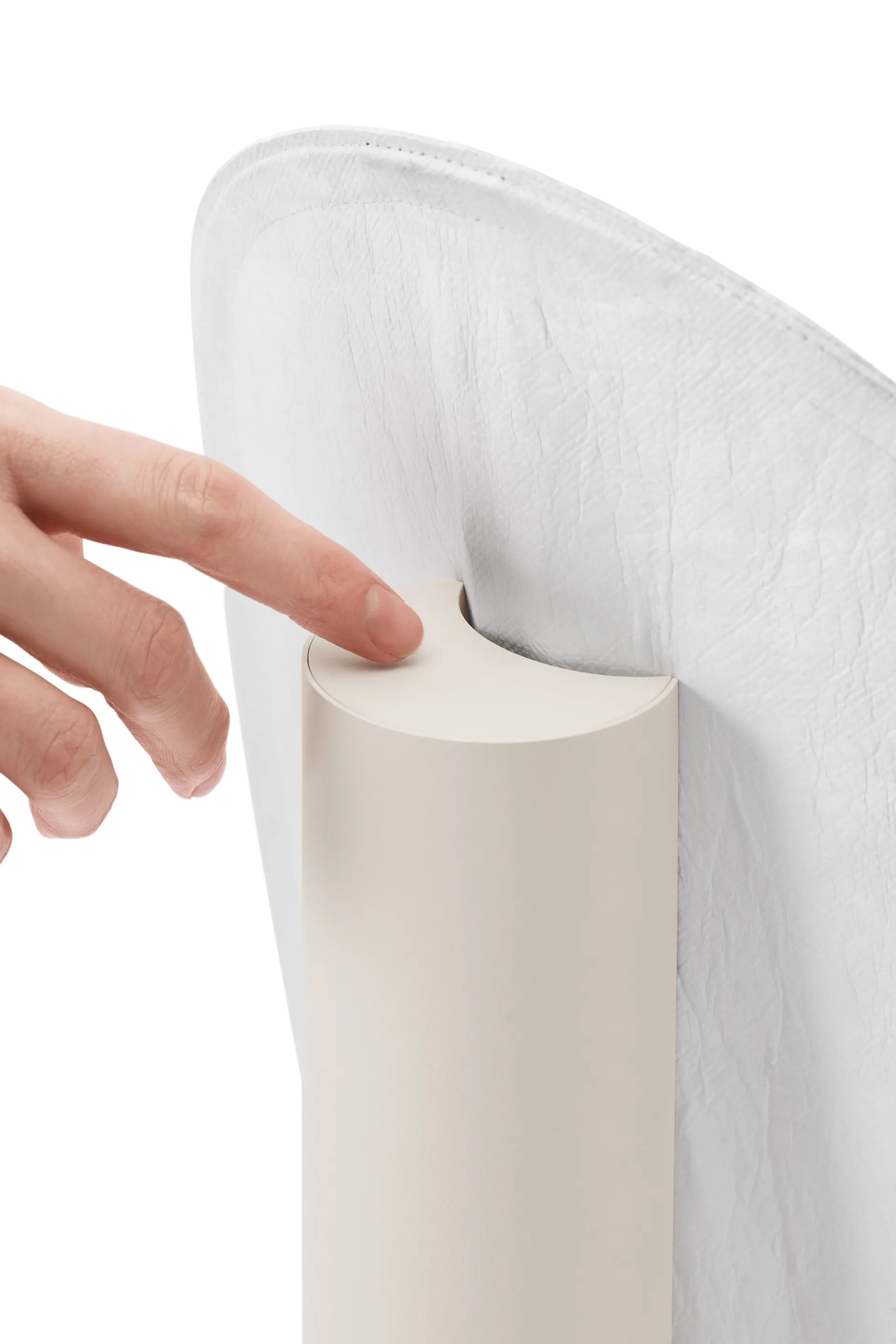 Tense portable bordlampe 43 cm, Hvit New Works