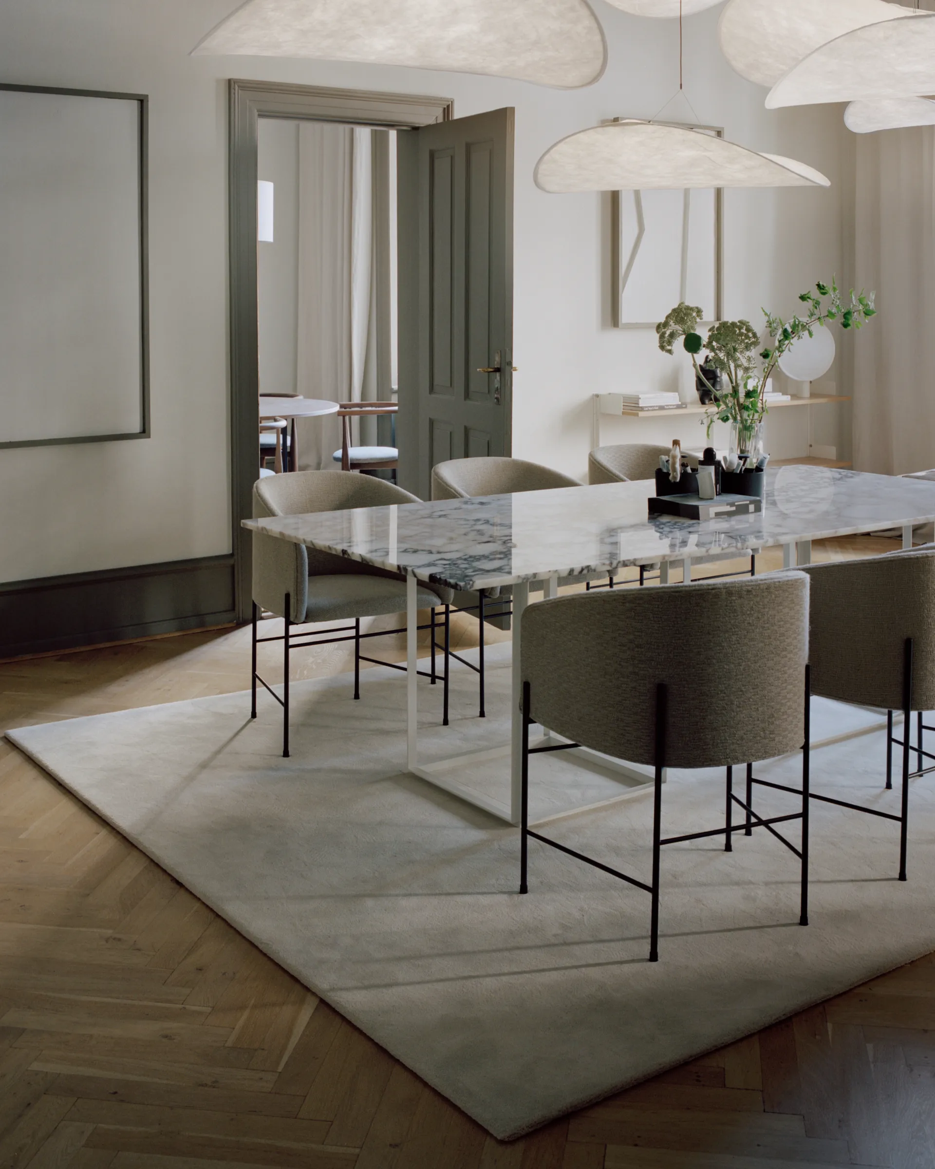 Tense takpendel, White, Ø 90 New Works