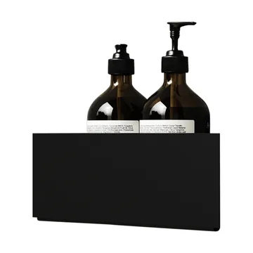 Nichba dusjhylle - Black, hjørne - Nichba