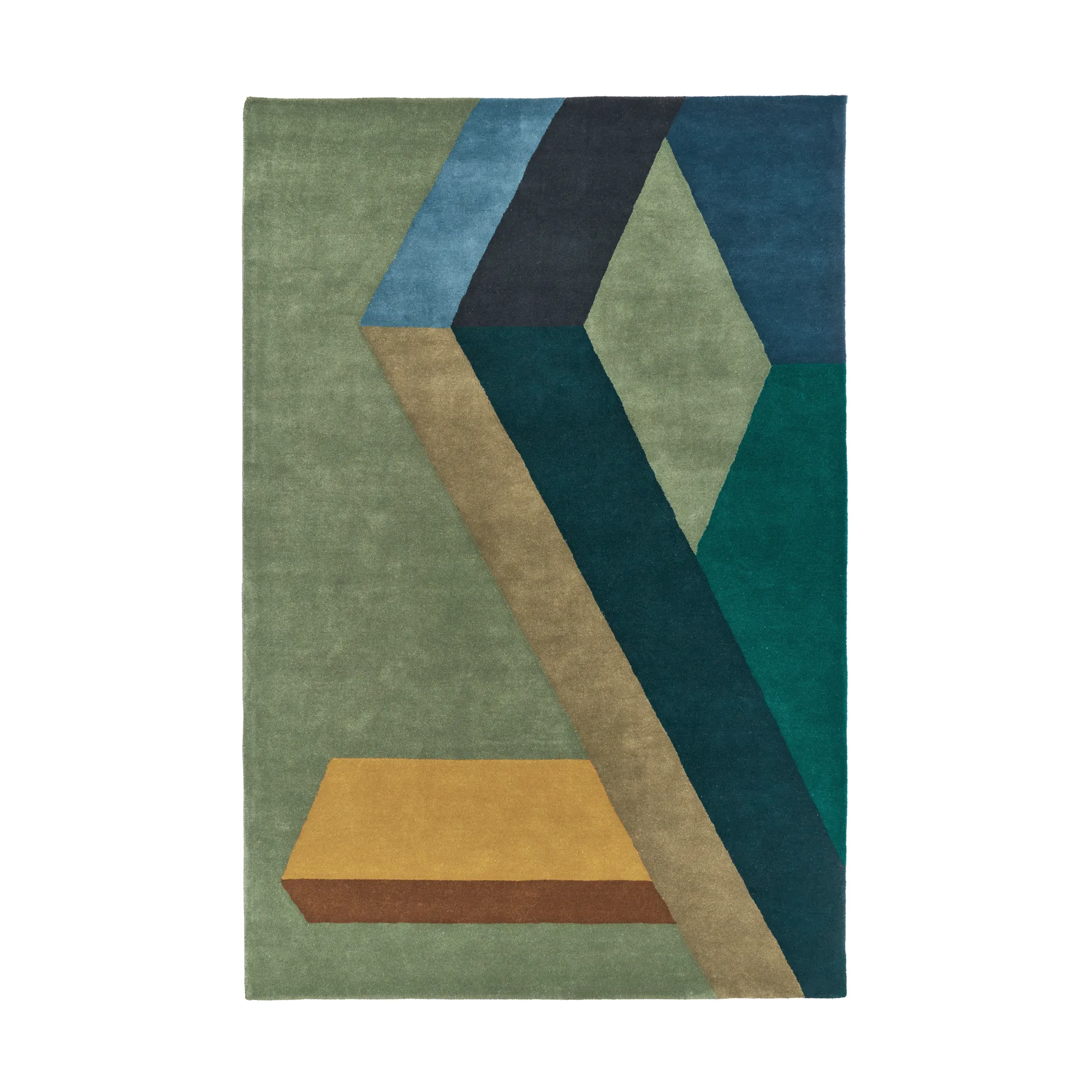 ASPEKT ullteppe Pavilion Petroleum, 170x240 cm NJRD