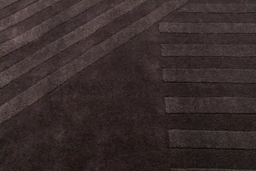 Levels Stripes ullteppe - Brun, 200x300 cm - NJRD