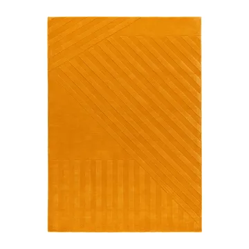 Levels Stripes ullteppe - Gul, 200x300 cm - NJRD