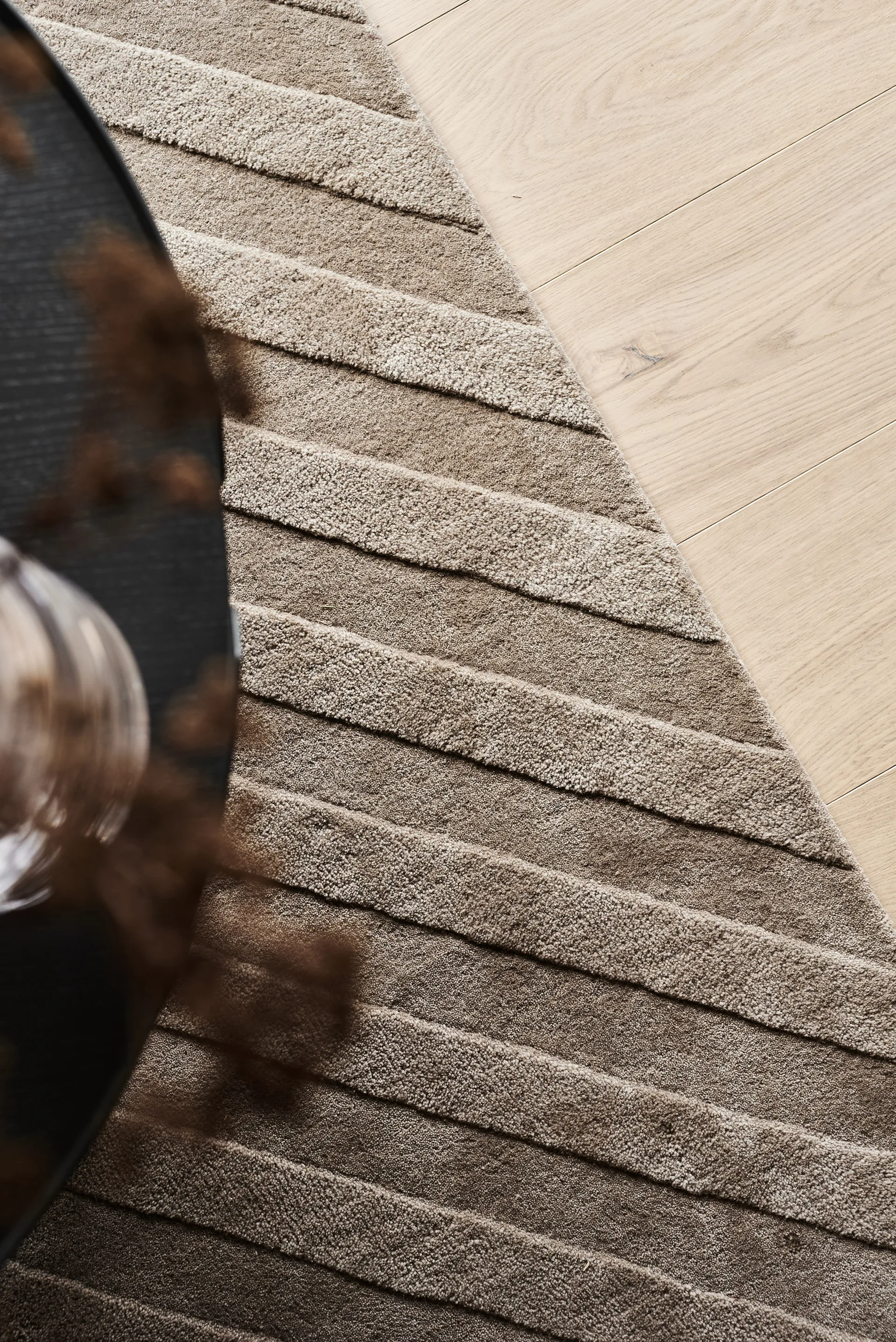 Levels ullteppe stripes muldvarp, 200 x 300 cm NJRD