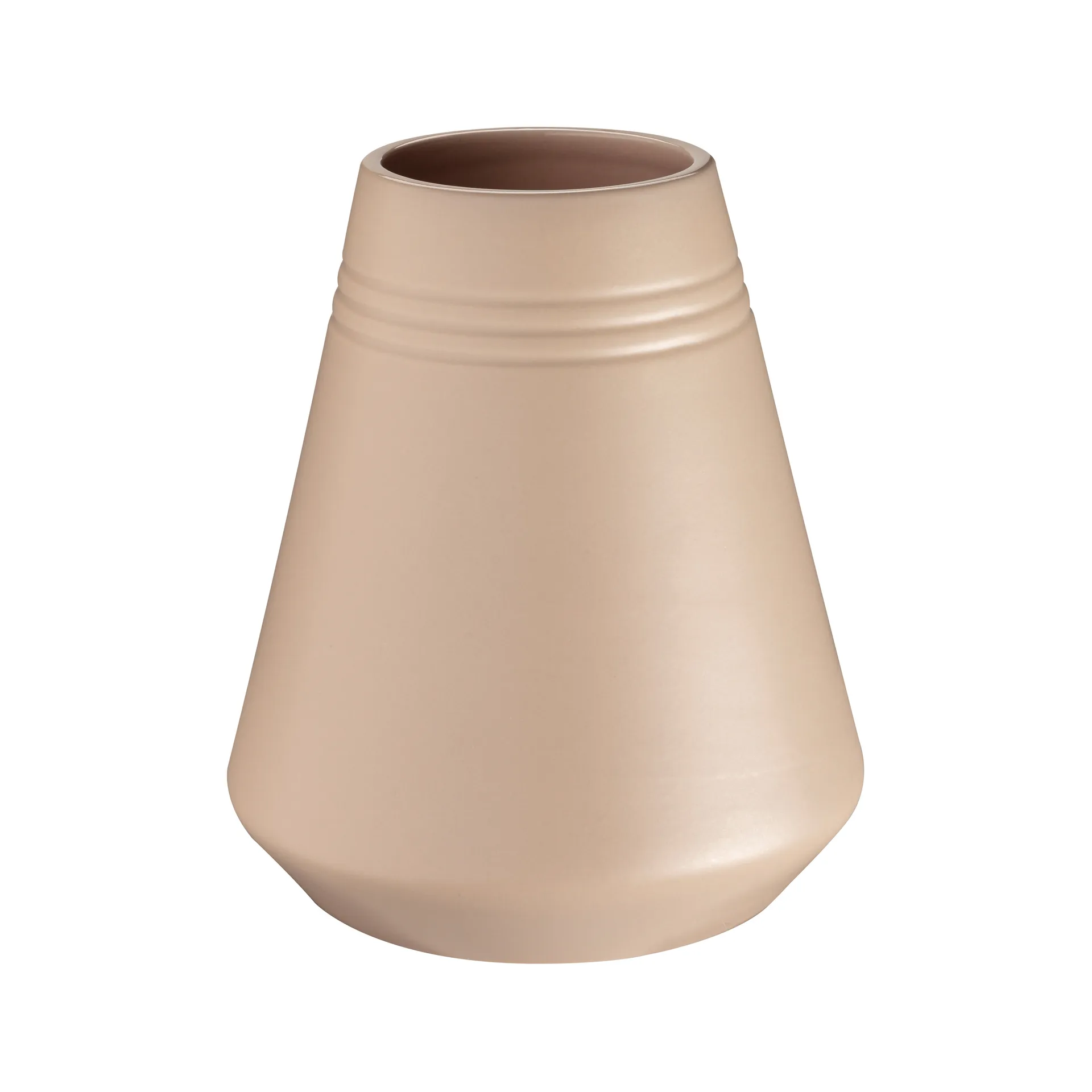 LInes vase 18 cm , Beige NJRD