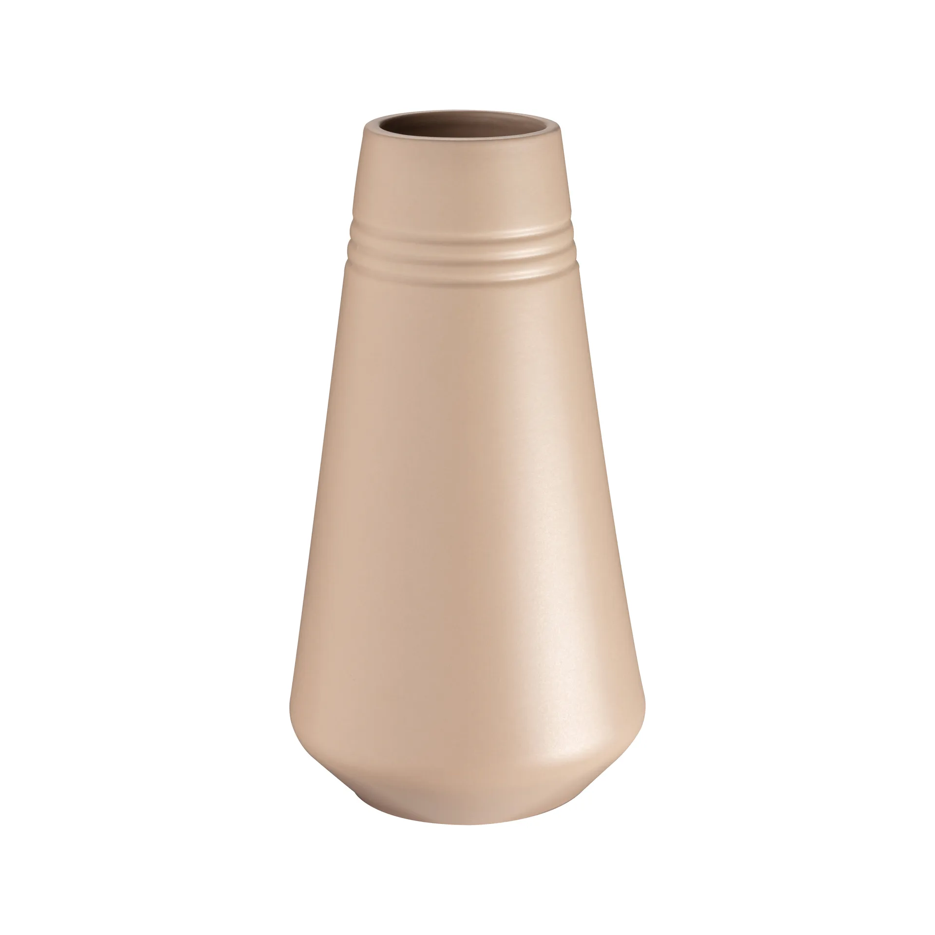 LInes vase 22 cm , Beige NJRD