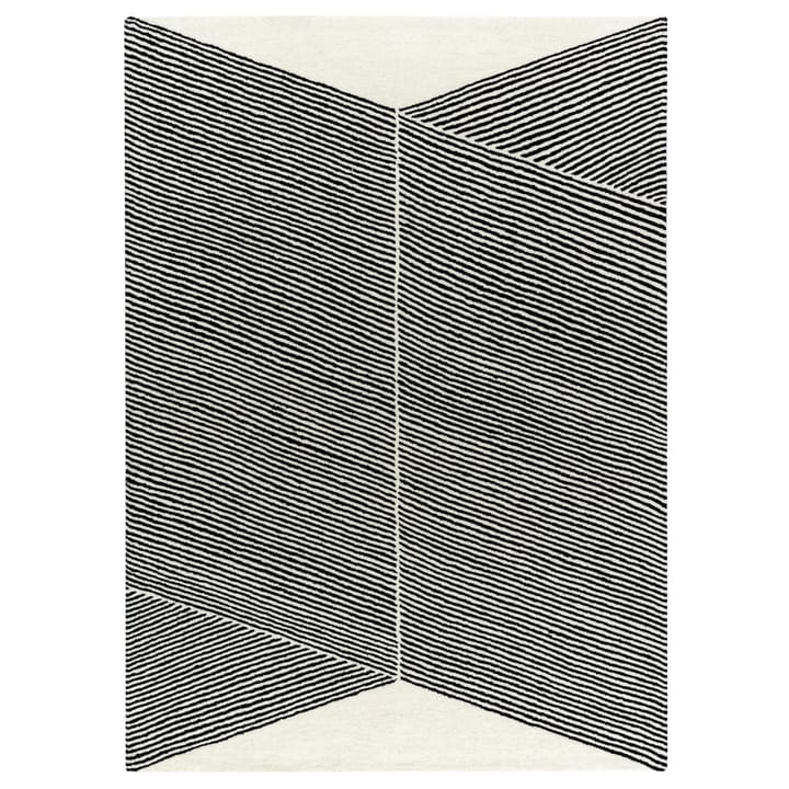 Rectangles ullteppe naturhvit - 200x300 cm - NJRD