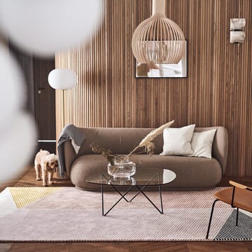 Rectangles ullteppe rosa - 200x300 cm - NJRD