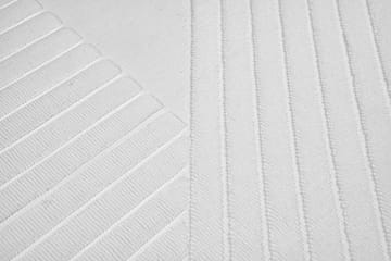 Stripes baderomsmatte 50 x 90 cm  - Hvit - NJRD
