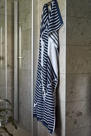 Stripes håndkle 70x140 cm - Blå - NJRD