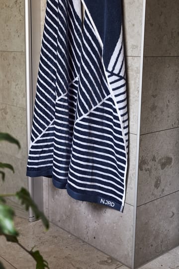 Stripes håndkle 70x140 cm - Blå - NJRD