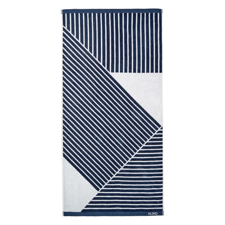 Stripes håndkle 70x140 cm, Blå NJRD