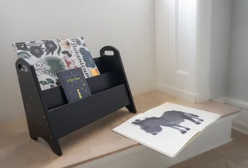 Book Holder bokhylle for barn - Svart - Nofred