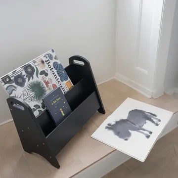 Book Holder bokhylle for barn - Svart - Nofred