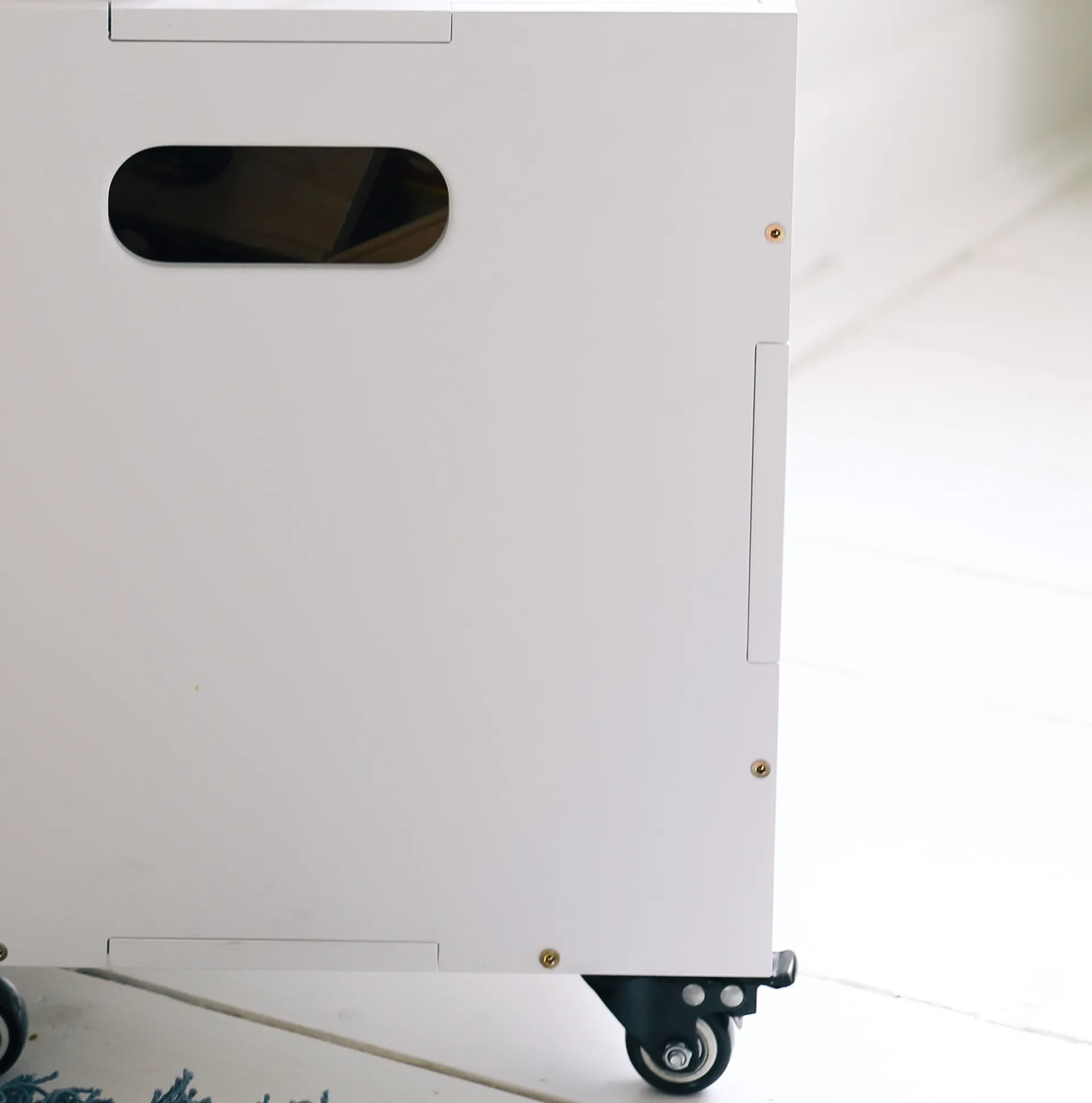 Cube Storage hjul til oppbevaringsboks 4 stk, Svart Nofred