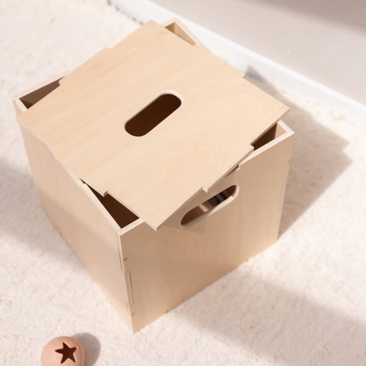 Cube Storage oppbevaringsboks, Bjørk Nofred
