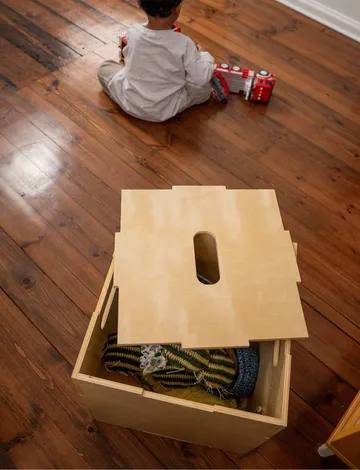 Cube Storage oppbevaringsboks - Bjørk - Nofred
