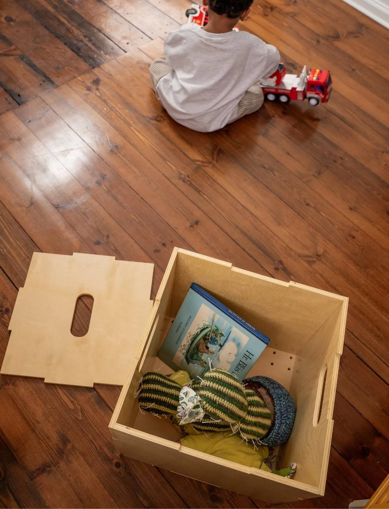 Cube Storage oppbevaringsboks, Bjørk Nofred