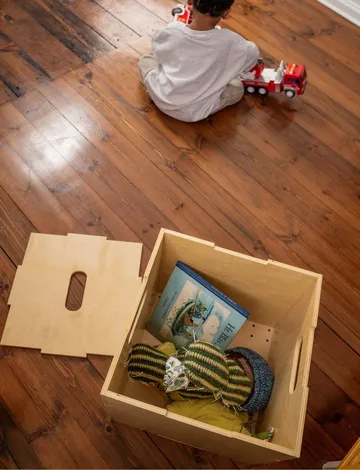 Cube Storage oppbevaringsboks - Bjørk - Nofred