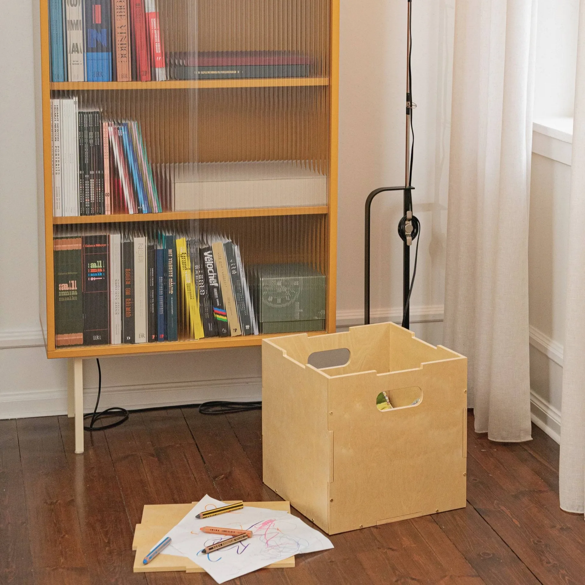 Cube Storage oppbevaringsboks, Bjørk Nofred