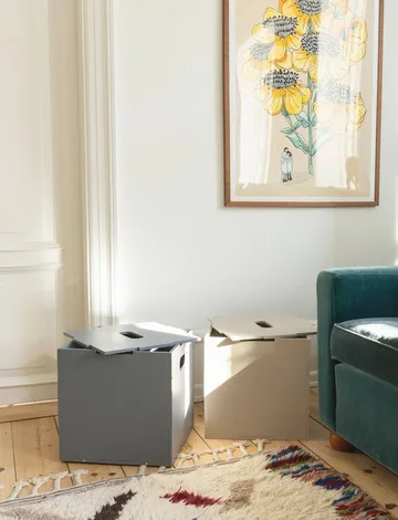 Cube Storage oppbevaringsboks - Olivengrønn - Nofred