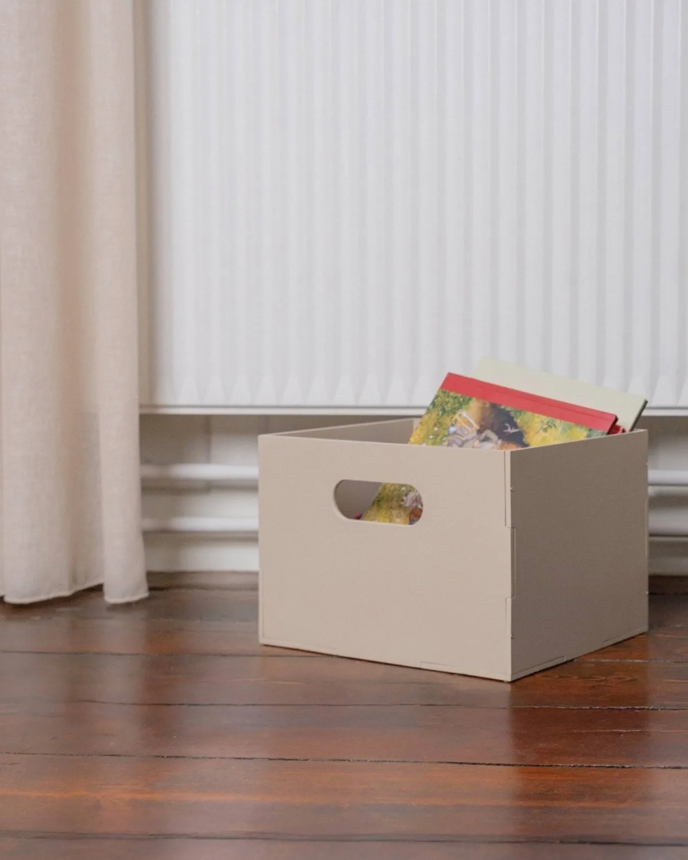 Kiddo Box oppbevaringsboks, Beige Nofred
