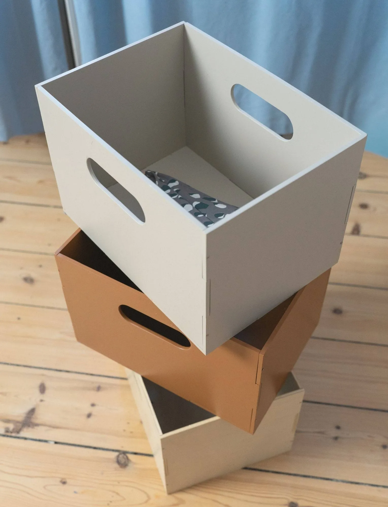 Kiddo Box oppbevaringsboks, Beige Nofred