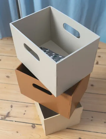 Kiddo Box oppbevaringsboks - Beige - Nofred