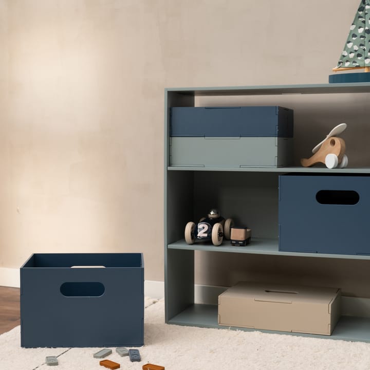 Kiddo Box oppbevaringsboks, Blå Nofred
