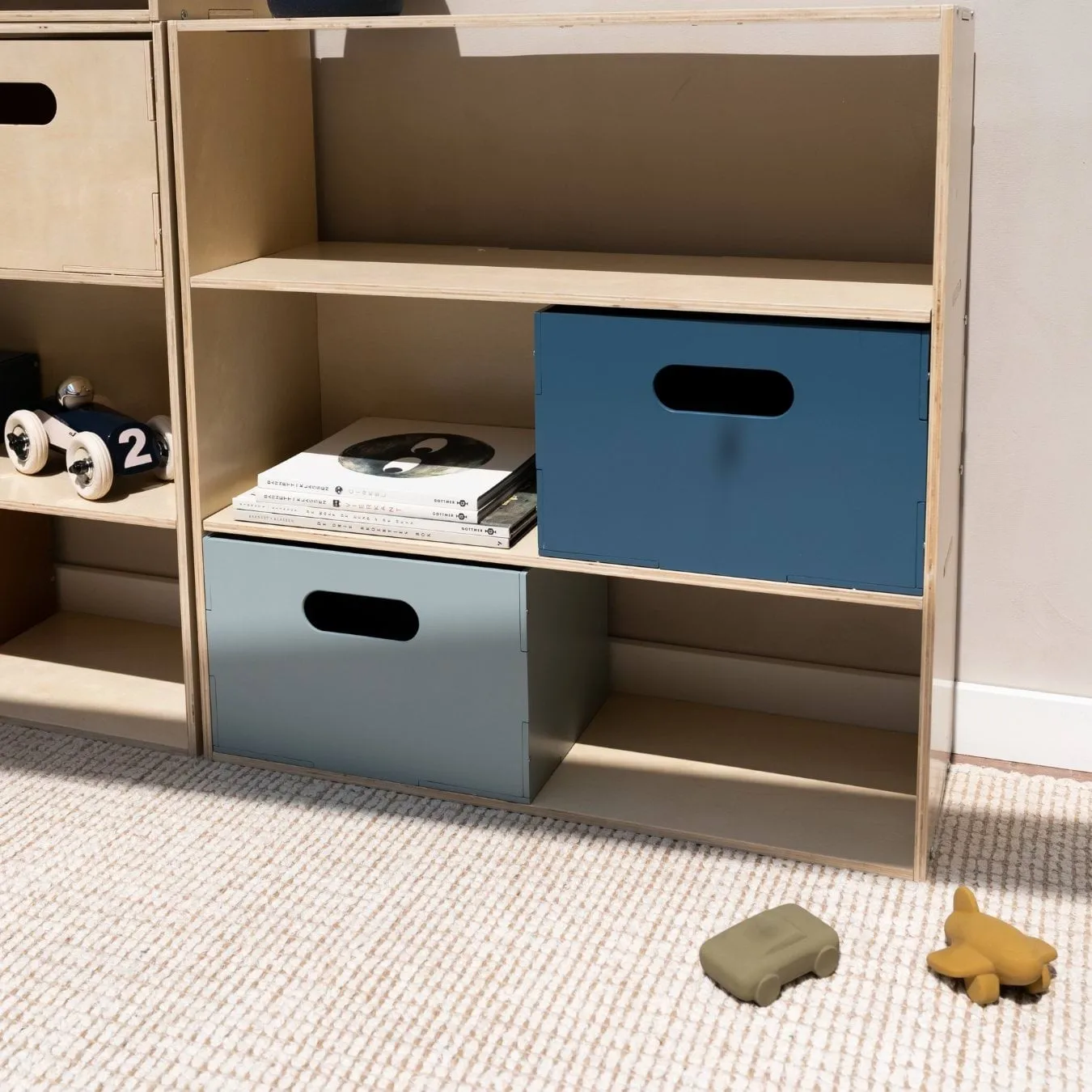 Kiddo Box oppbevaringsboks, Blå Nofred