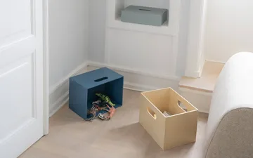 Kiddo Box oppbevaringsboks - Blå - Nofred