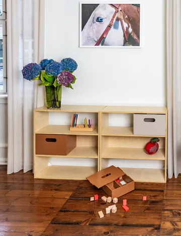 Kiddo Shelving barnehylle - Bjørk - Nofred