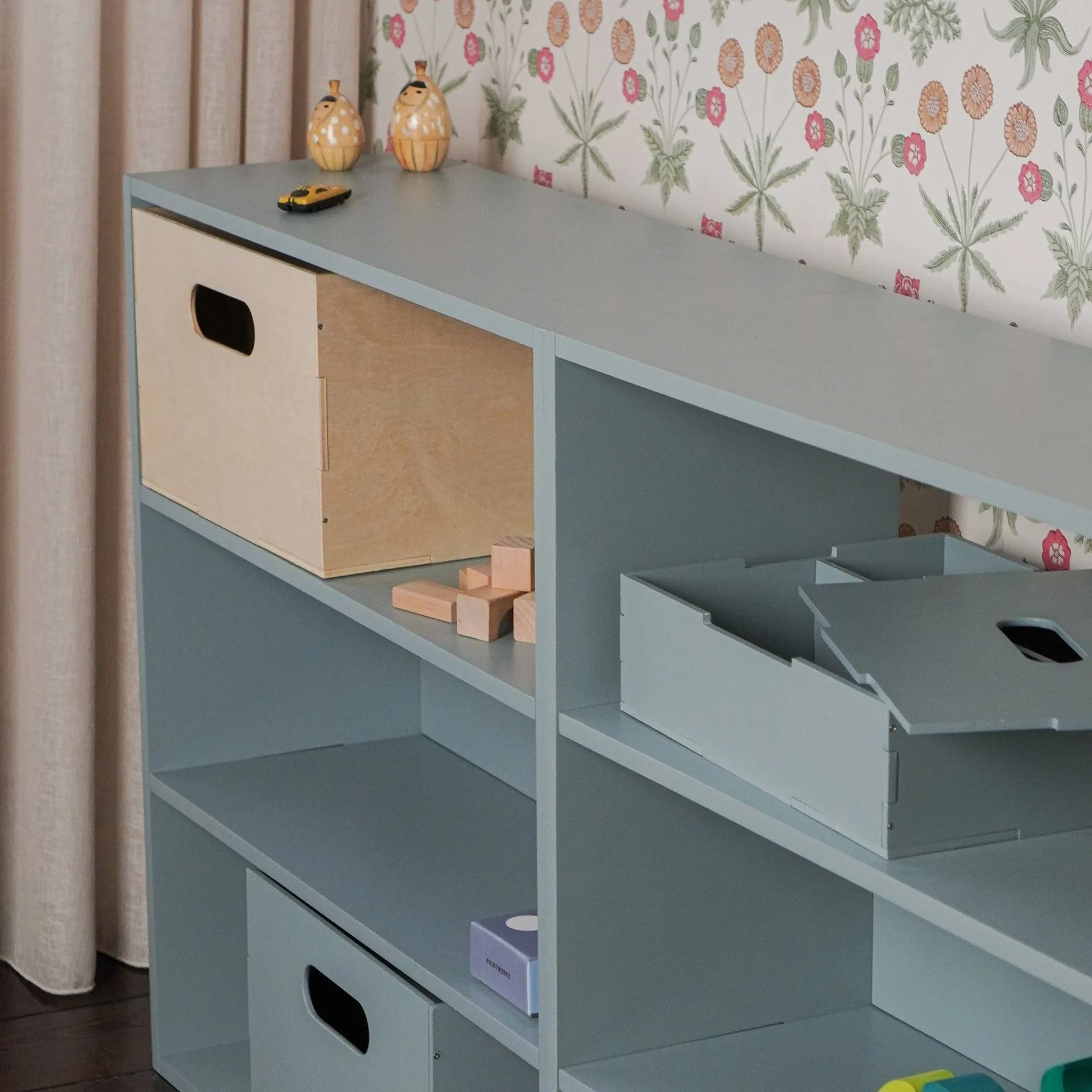Kiddo Shelving barnehylle, Olivengrønn Nofred