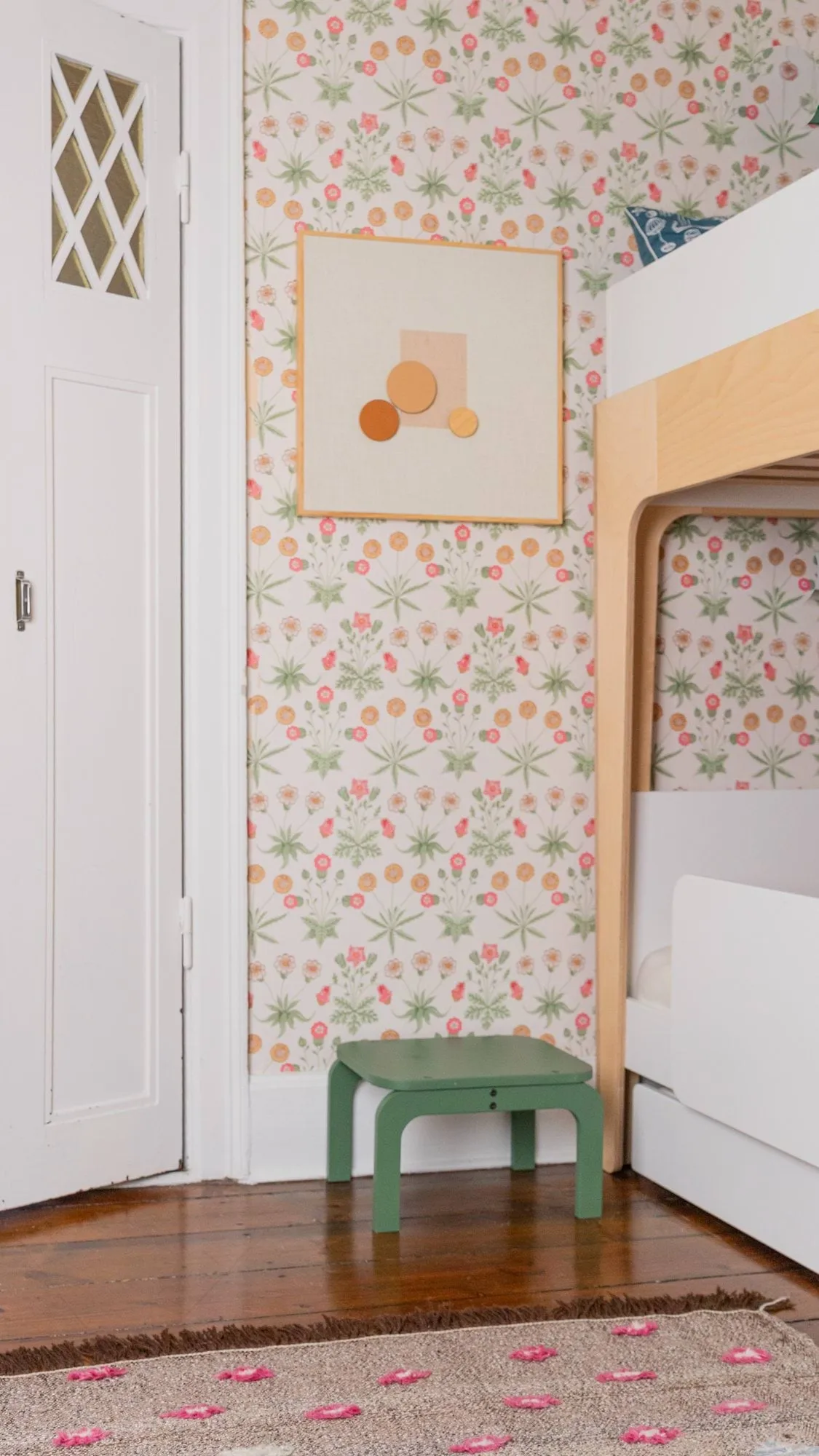 Kiddo Step Seat krakk, Green Nofred