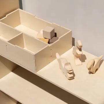 Kiddo Tool Box oppbevaringsboks - Bjørk - Nofred