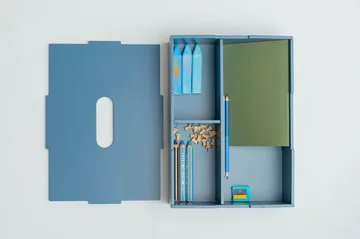 Kiddo Tool Box oppbevaringsboks - Blå - Nofred