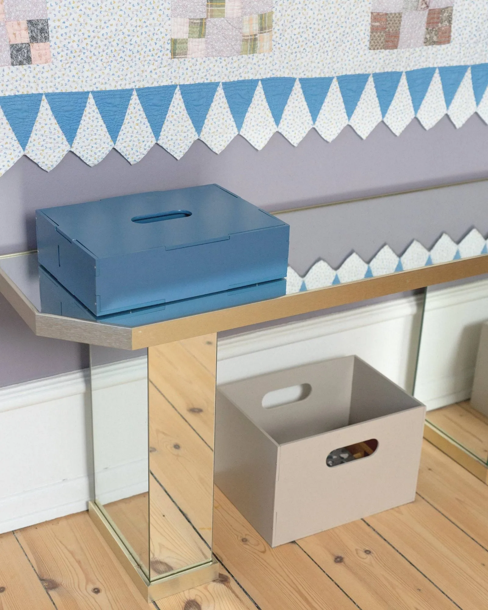 Kiddo Tool Box oppbevaringsboks, Blå Nofred