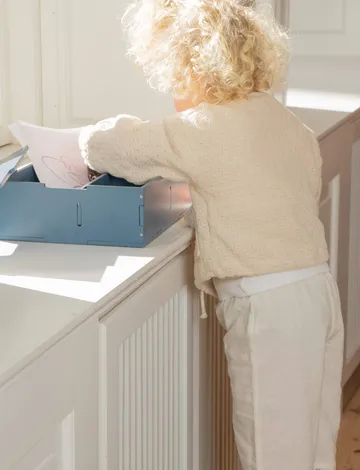 Kiddo Tool Box oppbevaringsboks - Blå - Nofred