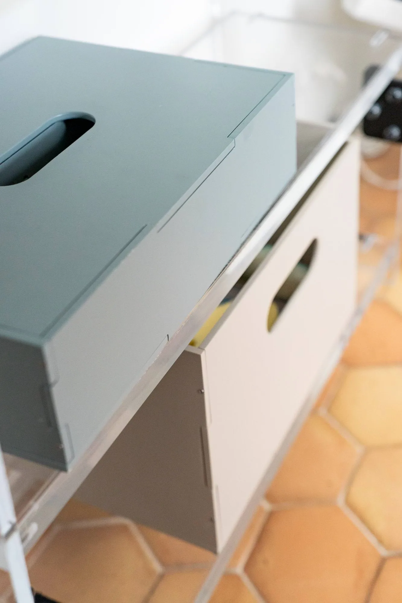 Kiddo Tool Box oppbevaringsboks, Olivengrønn Nofred