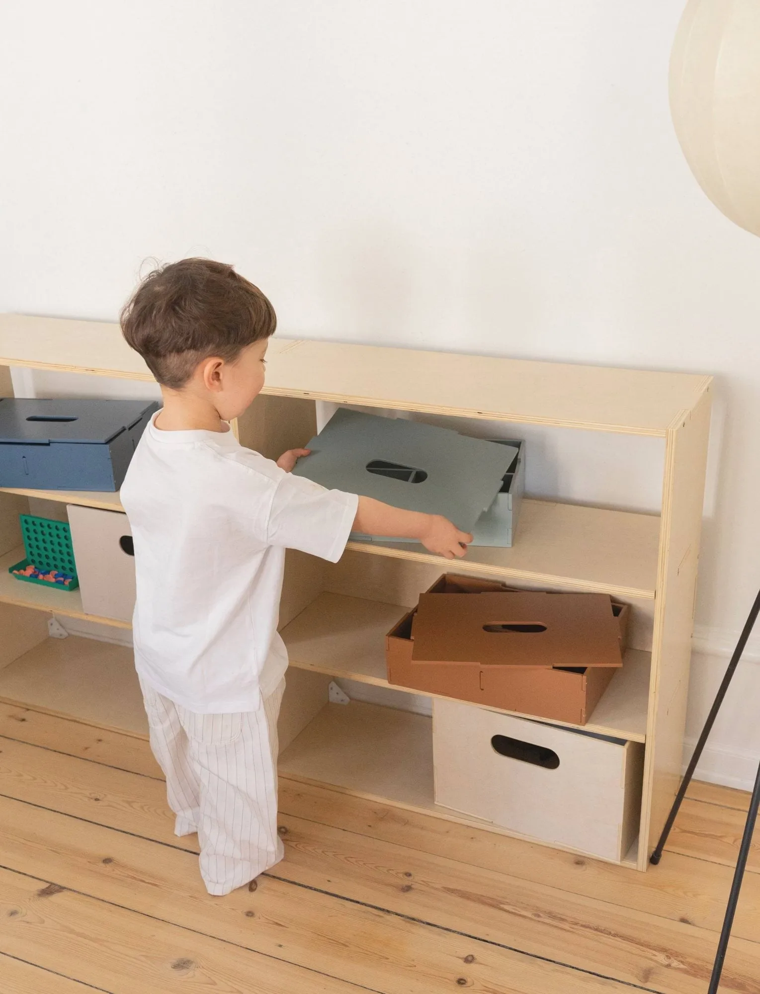 Kiddo Tool Box oppbevaringsboks, Olivengrønn Nofred