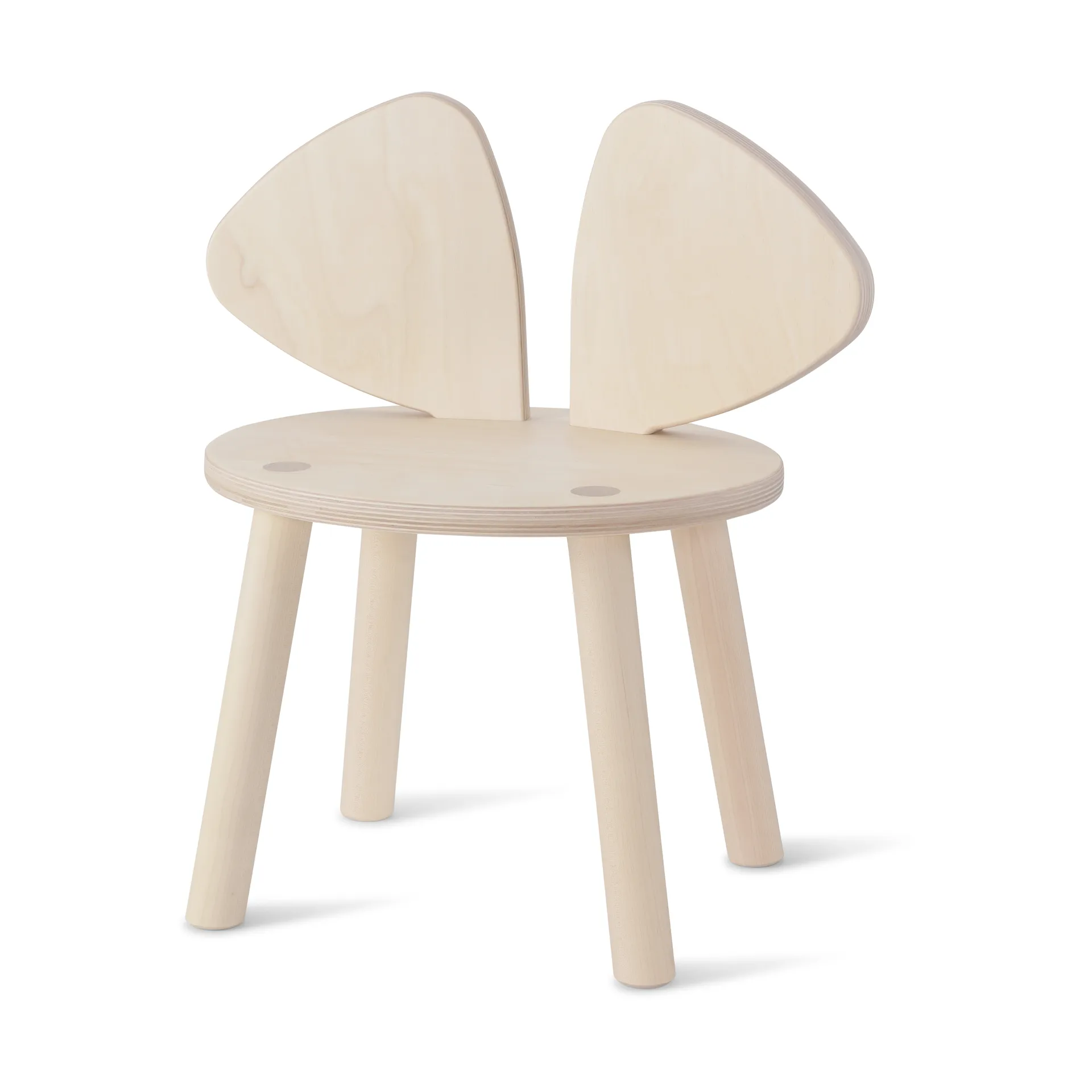 Mouse Chair barnestol, Bjørk Nofred