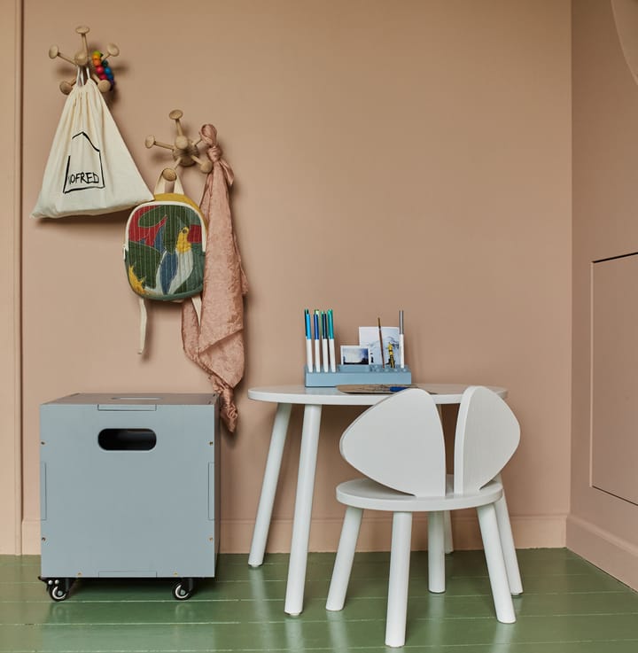 Mouse Chair barnestol, Hvit Nofred