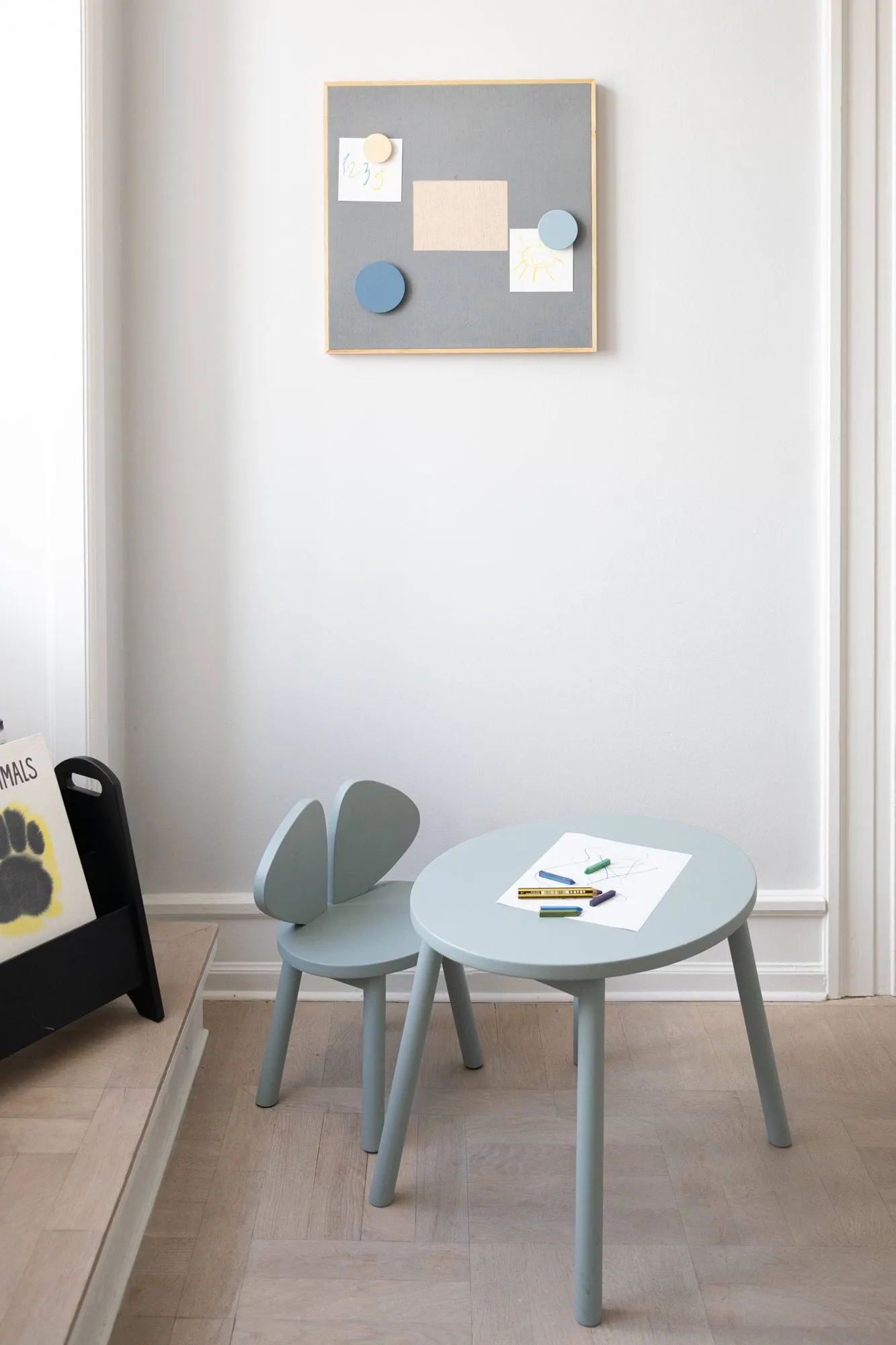 Mouse Chair barnestol, Olive green Nofred