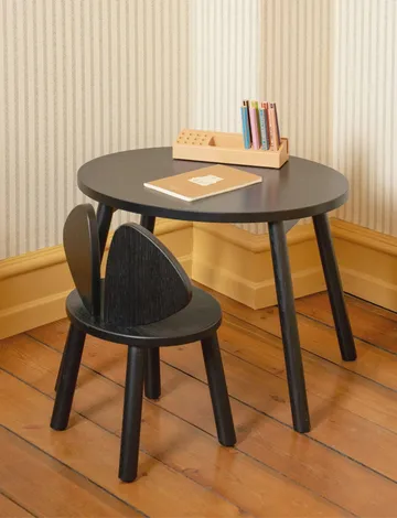 Mouse Chair barnestol - Svart - Nofred